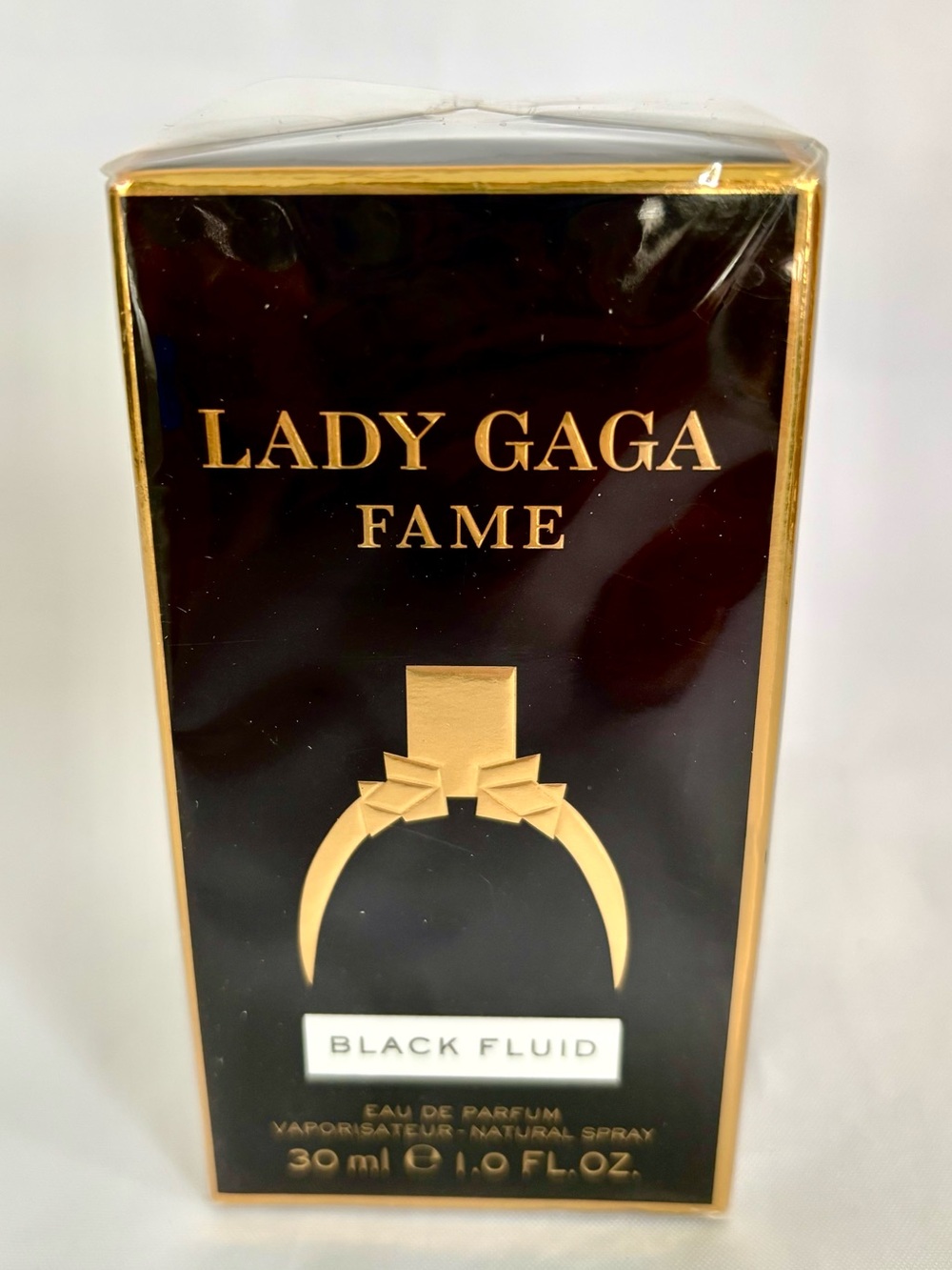 NEW SEALED Lady Gaga Fame Black Fluid Perfume 1oz 30ml Spray EDP Eau de Parfum